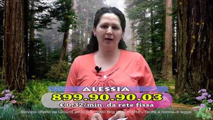 Cartomante Alessia 899.90.90.03 a € 0,32/min