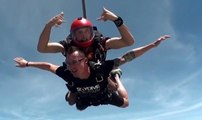 Skydiving with cricket star Dale Steyn!