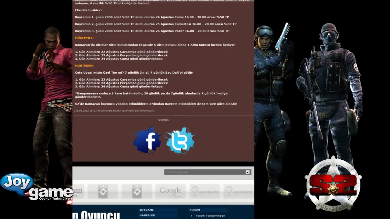 S2 - Son Silah Ramazan Bayramı Etkinlikleri