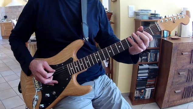 Ca c'est vraiment toi du groupe Téléphone,guitar cover par jadoune340
