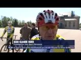 Hervé Féron ouvre la voie aux cyclistes du Tour de France pour l'étape Tomblaine - Gérardmer