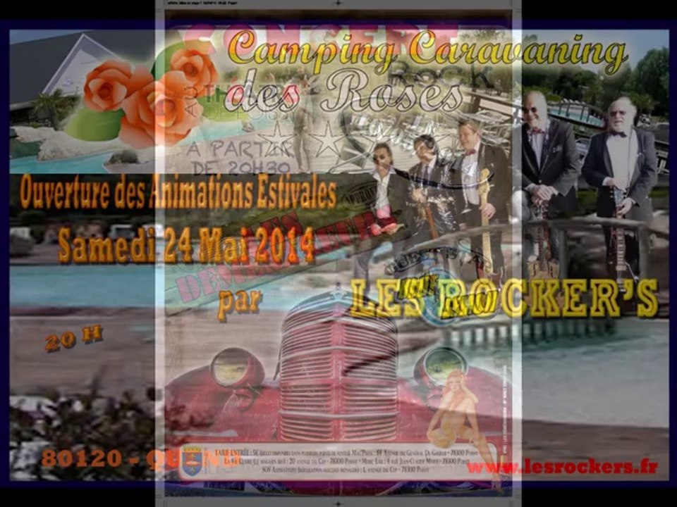 CONCERTS - AFFICHES - Rock n'Roll
