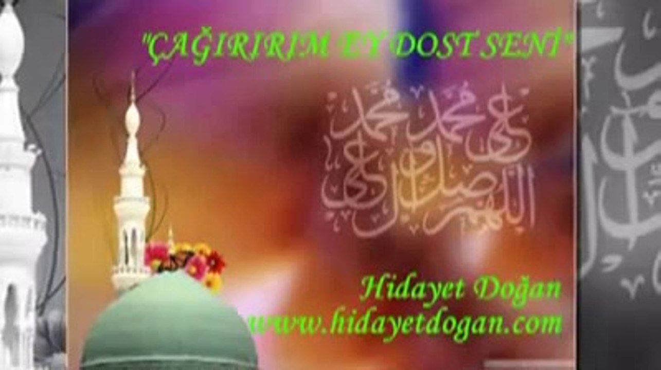 dini islami düğün nişan sünnet organizasyonu ÇAĞIRIRIM EY DOST SENİ İLAHİSİ- HİDAYET DOĞAN