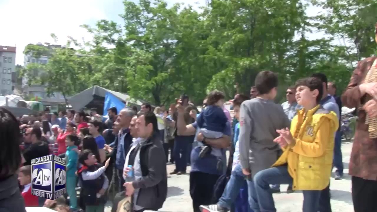 Akçaabat'ta Flyboard Gösterisi