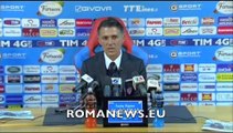 Pellegrino nel post partita di Catania-Roma 04/05/14