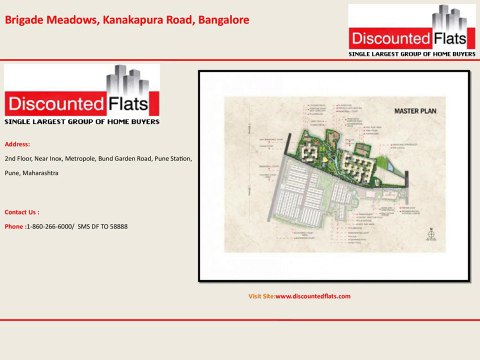 3 BHK Flats in Brigade Meadows at Kanakapura Road Bangalore