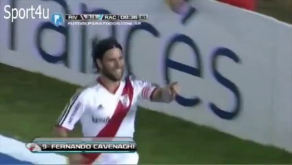 La Madjer de Fernando Cavenaghi face au Racing avec River Plate
