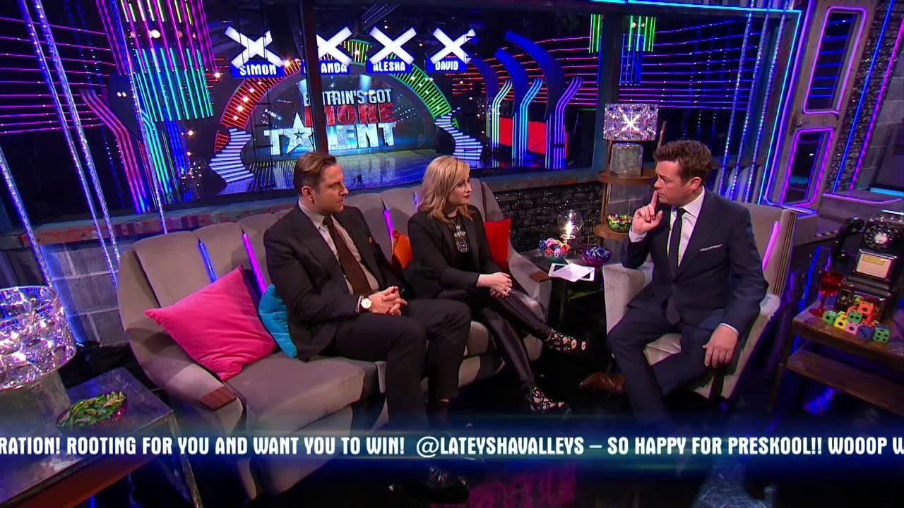 Britain's Got Talent 2013 - 023 - More Talent - Demi Lovato And David Walliams Compare Notes On Simon (Semi - Final 3)