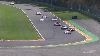 Toyota Hybrid pulled out to overtake in the traffic - WEC 6 Hours of Spa-Francorchamps