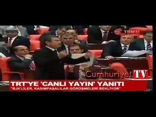 Meclis'te TRT gerilimi