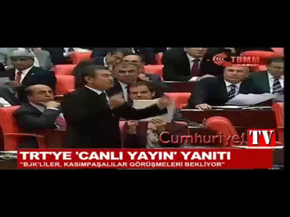 Meclis'te TRT gerilimi