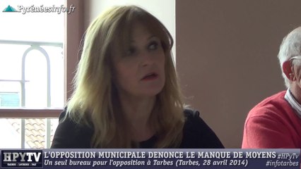 [TARBES] Un seul bureau pour l'opposition municipale (28 avril 2014)