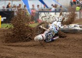 MXGP of the Netherlands 2014 Steven Frossard Crash - Motocross