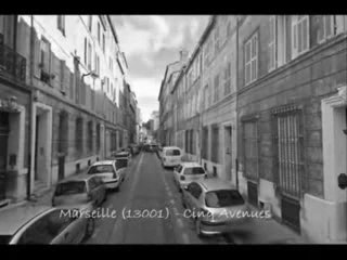 Marseille (13) : visite du quartier "Cinq Avenues"