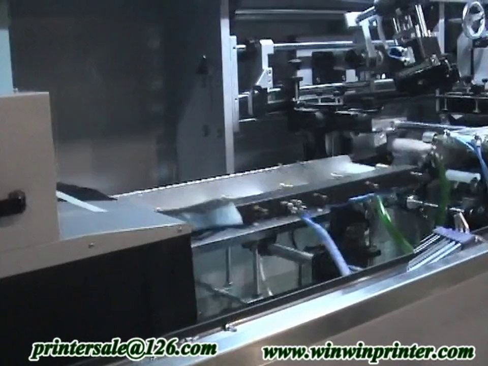 Auto 6 Color Oval Bottle or Container Screen Printer/screen printing machine