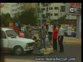 Accident faux humour maroc fou camera