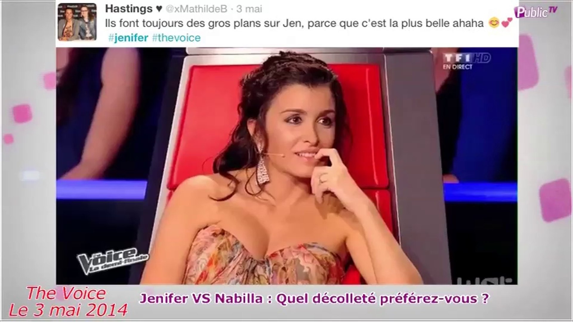 Public Zap : Jenifer VS Nabilla : Quel décolleté préférez-vous ?