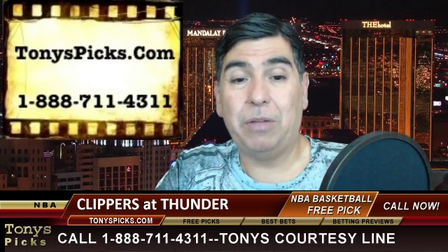 Oklahoma City Thunder vs. LA Clippers Pick Prediction NBA Pro Basketball Playoffs Game 1 Odds Preview 5-5-2014