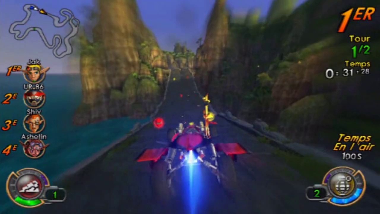 Jak X - Coupe Eco Verte - Abriville : Jungle Interdite - Course sur Circuit