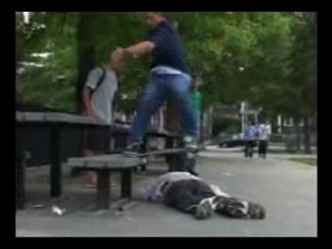 Compilation de chutes en skate