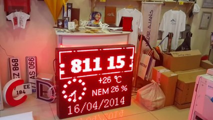 Led Kayan Yazı