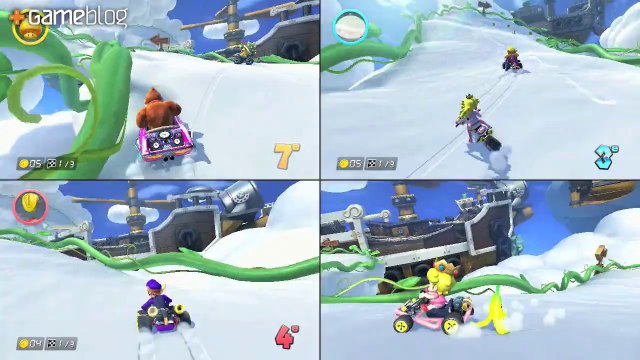 Mario Kart 8 3 joueurs