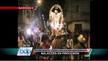 Barranca: Delincuentes desataron balacera en procesión del Señor de la Soledad