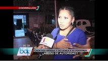 Jóvenes denuncian abuso de autoridad en intervención policial en Chorrillos
