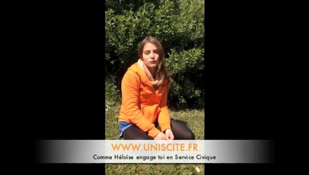 Héloïse, volontaire en Service Civique avec Unis-Cité