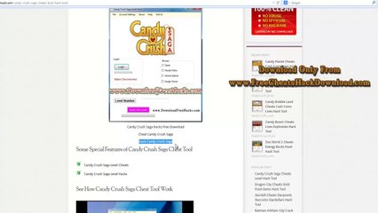 Candy Crush Saga Hack Tool 2014 Updated (No Survey Download)