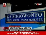 Tabrak Truk, Dua Gerbong Kereta Api Bogowonto Keluar Jalur