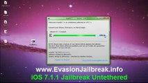 iOS 7.1.1 Jailbreak Untethered Tutorial Unlock Any iPhone iPod Touch iPad Air