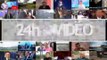 24h en vidéo – Deux ans de présidence pour François Hollande ; invasion de grenouilles en Croatie