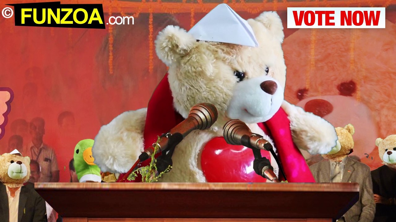 Abki Baar Teddy Sarkar- Funzoa Bojo Teddy Contests For Elections