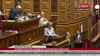 Proposition de loi relative à l'interdiction de la mise en culture des OGM - En séance