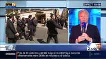 19H Ruth Elkrief: Brice Hortefeux réagit à l'interview de François Hollande qui aura lieu ce mardi 6 mai sur RMC et BFMTV - 05/05