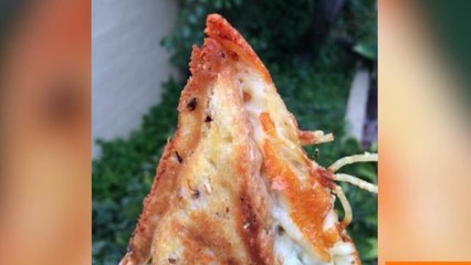 Floating Grilled Cheeses to Parachute Into New York City