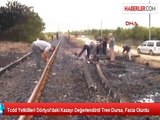 Tcdd Yetkilileri Dörtyol'daki Kazayı Değerlendirdi: Tren Dursa, Facia Olurdu (2)