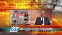Mauricio Mulder: Daniel Abugattás tiene interés particular en conflicto CNM-TC