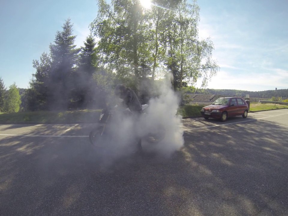 GoPro Fazer 800 BURN LeoVince SBK