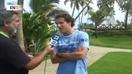 Diego Forlán: Brasil es uno de los grandes favoritos en el Mundial