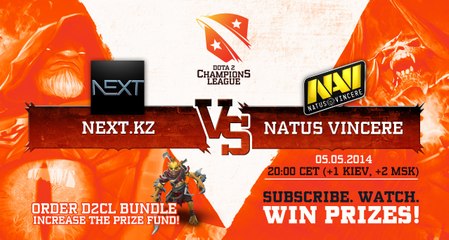 Na'Vi vs NextKZ Game 1 - Dota 2 Champions League - @TobiWanDOTA & @RyuUboruZDotA