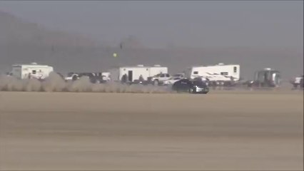 HASport Hondata Insight Car 2010 Crashes At El Mirage