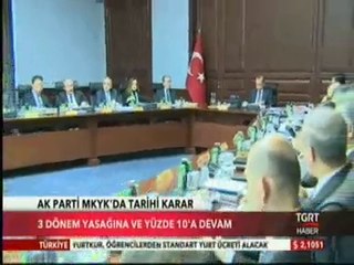 Hükümet Sözcüsü Hüseyin Çelik Toplantıda Alınan Kararları Yazılı Bir Açıklamayla Duyurdu.3 Dönem Yasağı Devam Edecek