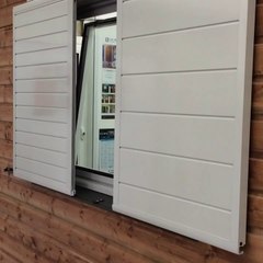 Vous pourrez contempler ce #volet-coulissant-motorisé en action