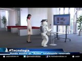 El robot Asimo cuenta la nueva tecnología de control de auto comportamiento