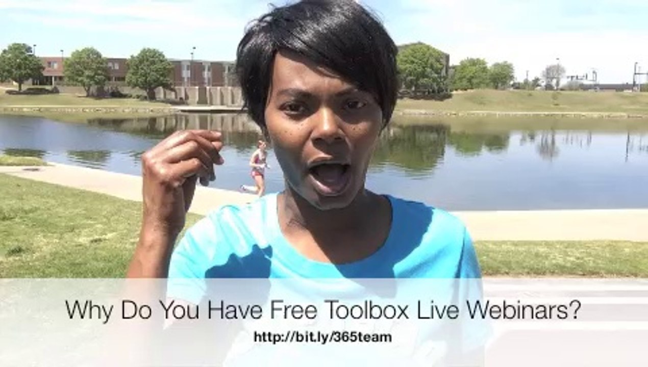 Why Do You Have Free Toolbox Live Webinars?