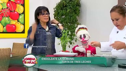 Lorena y Nicolasa: aprende a preparar una deliciosa torta tres leches (1/2)