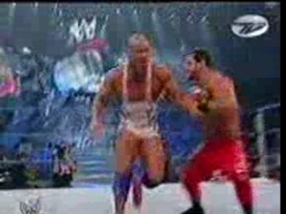 Chris Benoit v Kurt Angle v Rey Misterio