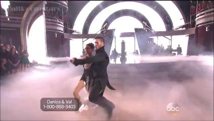 Danica McKellar & Val - Tango - DWTS 18 (Week 8)